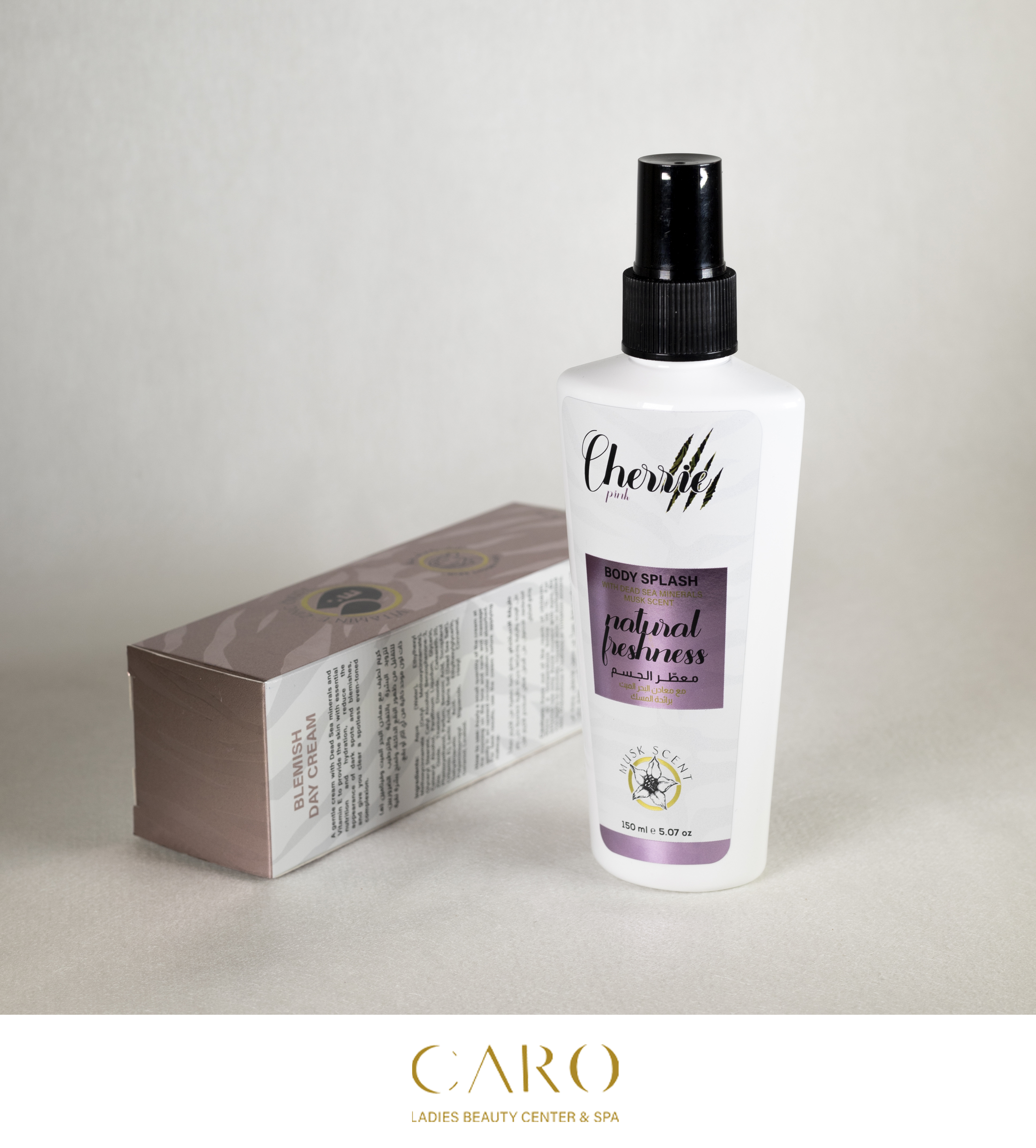 معطرالجسم برائحة المسك ومعادن البحرالميت 